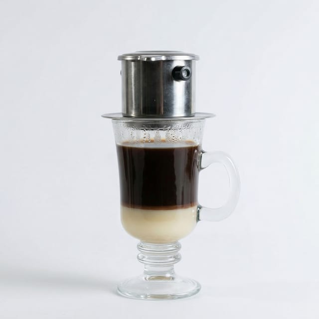 Vietnamese Iced Coffee.