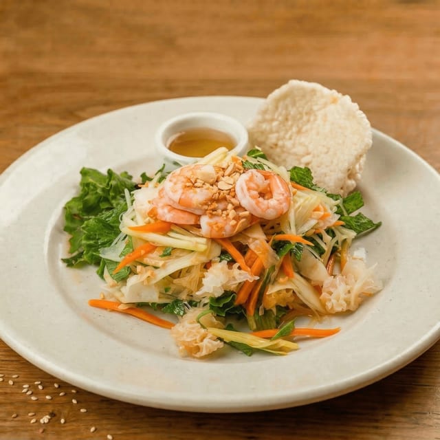 Shrimp Papaya Salad.