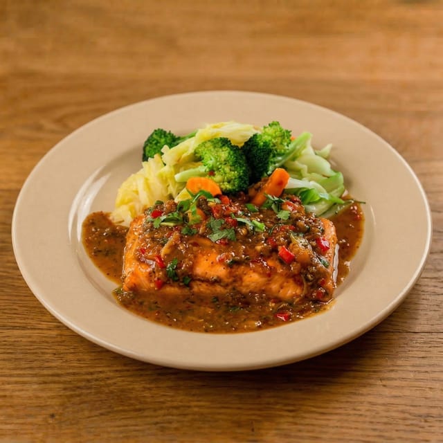 Lemongrass Salmon.