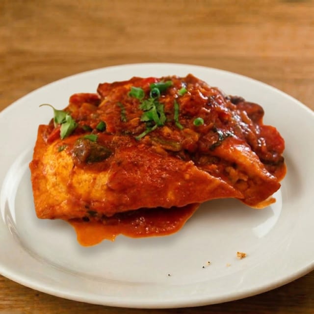 Stuffed Tofu.
