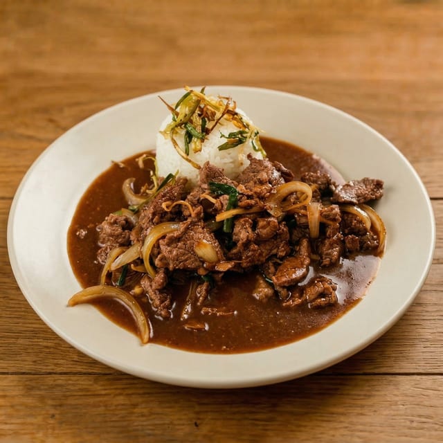 Beef Ginger.