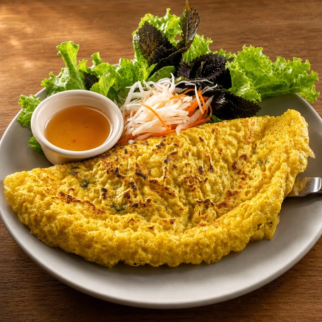 Vietnamese Crepe.