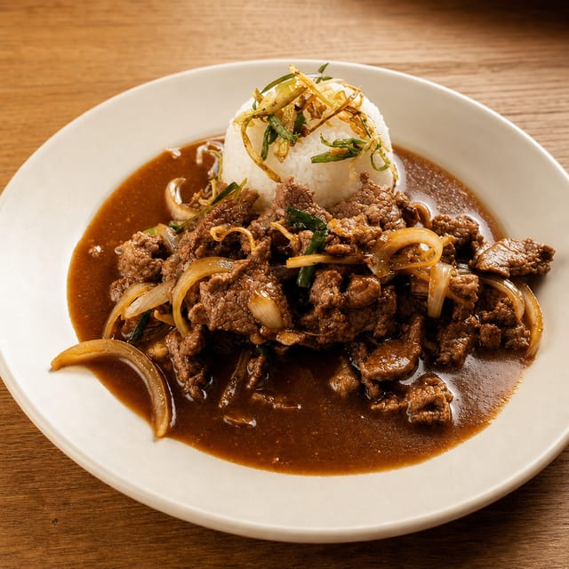 Beef Ginger.