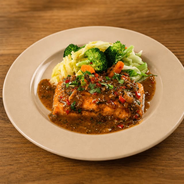 Lemongrass Salmon.